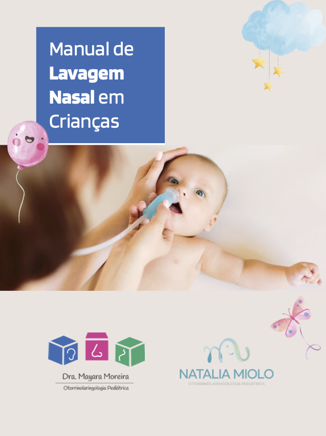 Capa do manual de Lavagem Nasal